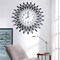 Nordic 3D Luxury Wall Clock Feather Shape Art Watch Living Room Decor Modern
